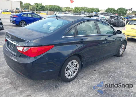 2012 Hyundai Sonata Gls from USA, damaged, VIN 5NPEB4AC8CH390398